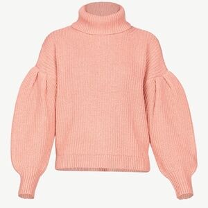 Women's Cowl Neck Sweater with Pleated Shoulders from Free Assembly XL